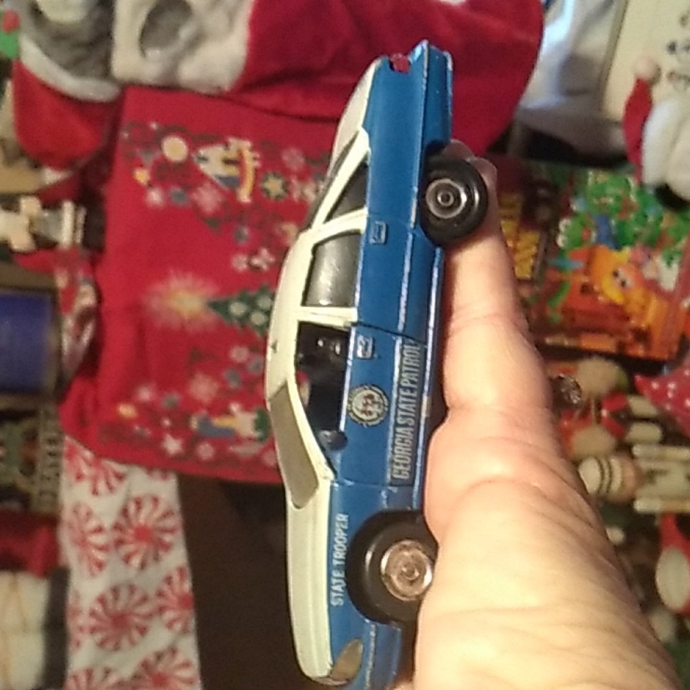 🚙🧑‍✈️Vintage  State Patrol Road Champs 1:43 1983 Georgia Toy Car